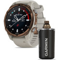 Ordinateur GARMIN DESCENT Mk3i 43mm Titane PVD bronze avec émetteur GARMIN DESCENT T2 optionnel