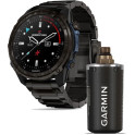Ordinateur GARMIN DESCENT Mk3i 51mm Titane Carbon Gray DLC avec bracelet Titane