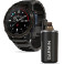 Ordinateur GARMIN DESCENT Mk3i 51mm Titane Carbon Gray DLC avec bracelet Titane et émetteur GARMIN DESCENT T2 optionnel