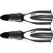 Palmes chaussantes MARES AVANTI SUPERCHANNEL FF BLANCHES