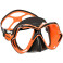 Masque MARES X-VISION ULTRA LiquidSkin jupe noire orange