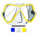 Masque MARES X-VISION jupe transparente jaune