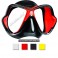 Masque MARES X-VISION ULTRA LiquidSkin jupe noire rouge
