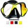 Masque MARES X-VISION ULTRA LiquidSkin jupe noire jaune