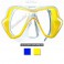 Masque MARES X-VISION ULTRA LiquidSkin jupe transparente jaune