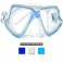 Masque MARES X-VISION MID jupe transparente bleu clair