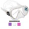 Masque AQUALUNG LINEA jupe transparente blanc