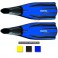 Palmes chaussantes MARES AVANTI QUATTRO POWER bleues