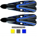 Palmes chaussantes MARES VOLO RACE bleues