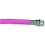 Flexible inflateur tressé rose