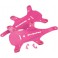 Kit couleur rose pour gilet SCUBAPRO HYDROS PRO