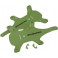 Kit couleur vert militaire pour gilet SCUBAPRO HYDROS PRO