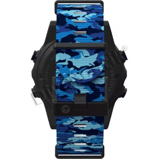 Bracelet Camo bleu pour ordinateur SHEARWATER TERIC Bracelet Camo bleu pour ordinateur SHEARWATER TERIC