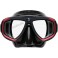 Masque SCUBAPRO ZOOM jupe noire - rouge