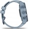 Ordinateur GARMIN DESCENT Mk2S Bleu Minéral avec bracelet en silicone écume