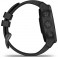Ordinateur GARMIN DESCENT Mk2S Carbon Grey DLC avec son bracelet en silicone noir