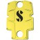 Back Pad SCUBAPRO S-TEK jaune