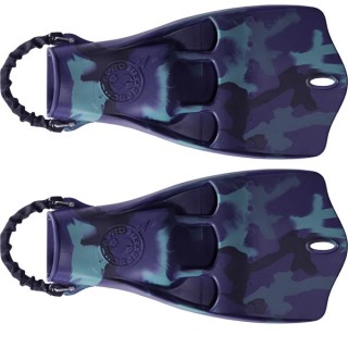 Palmes réglables SCUBAPRO JET FIN camo bleu marine Palmes réglables SCUBAPRO JET FIN camo bleu marine