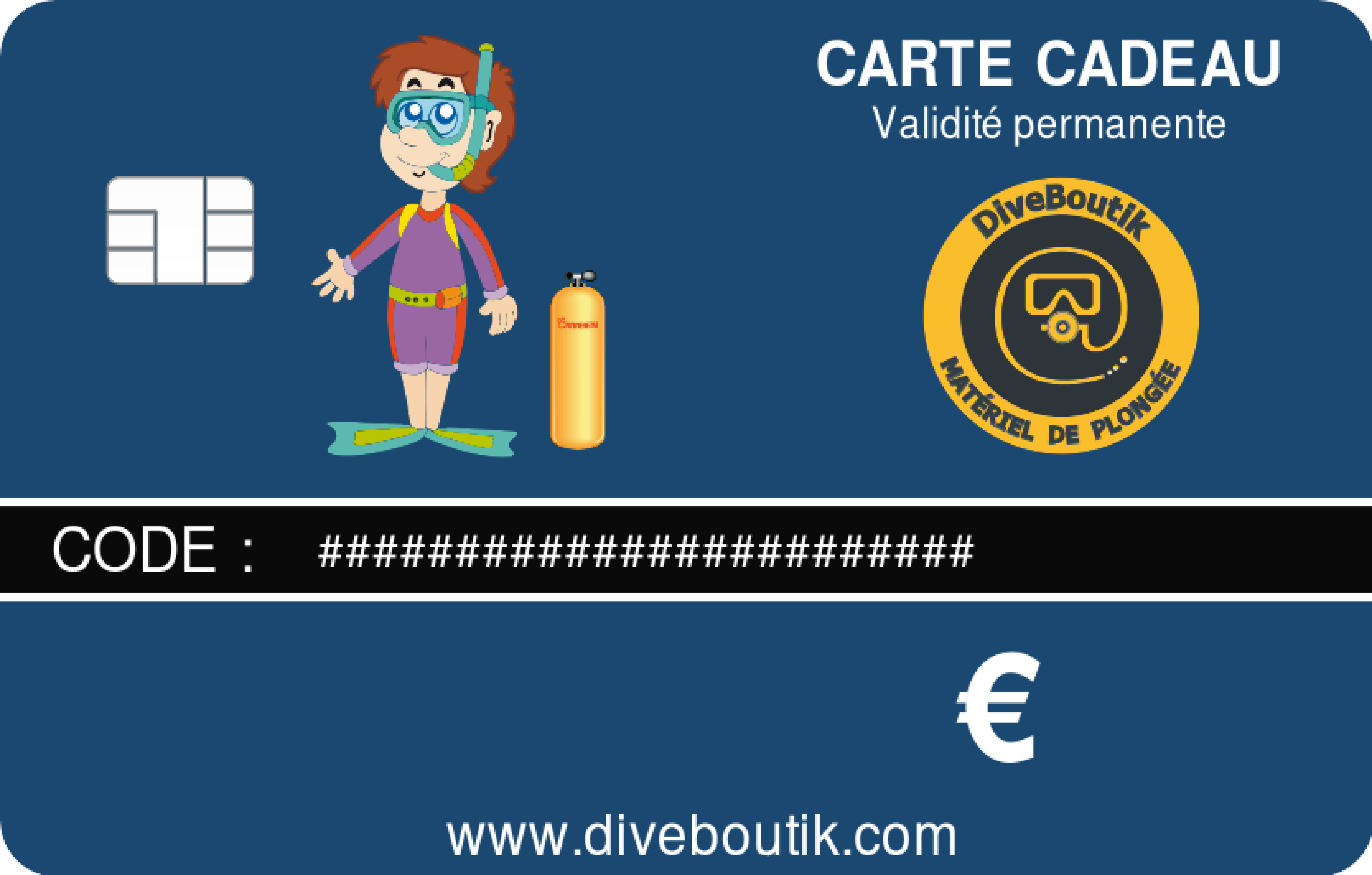 Cartes Cadeaux Diveboutik Diveboutik
